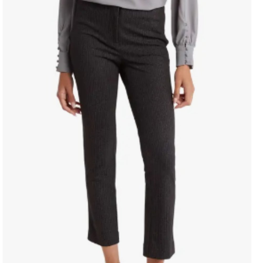 Amanda & Chelsea Black Dark Gray Trousers